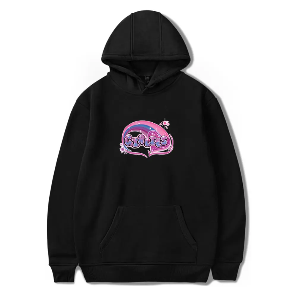 Sudadera con capucha de Larray Girlies Merch para hombre y mujer, ropa informal con estampado de letras, Peaple, primavera y otoño, 2020