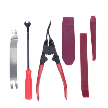 

6pcs Car Audio Removal Tool Plier Screwdriver Repair Tool Pry Plate Removal Tool for Auto Vehicle A30