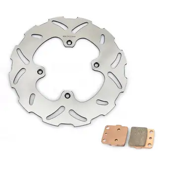 

BIKINGBOY Wavy Front Brake Disc Disk Rotor Pads For Honda CR80R CR80RB 92-02 CR85R CR85RB 2003-2007 CRF 150 R Expert 2007-2009