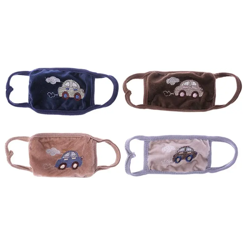 

Cartoon Children Kids Winter Warm Mouth Anti-Dust Flu Face Mask Respirator Masks E65F