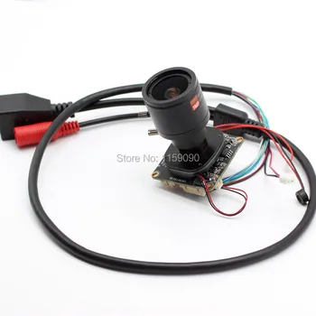 

HD 5MP IP CCTV Camera 2.8-12mm lens Module 5.0MP Audio Mic Network Security IPC mainboard CMOS H.265 ONVIF