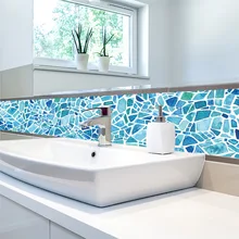 Cz008 Baroque Style Tile Stickers Retro Wallpaper Wall Stickers Home Living Room Bedroom Kitchen Decorative Sticker