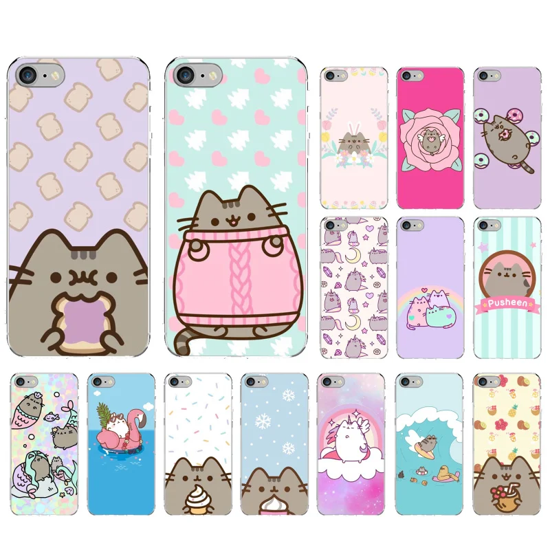 

Cute Pusheen Cat Cartoon TPU Soft Silicone Phone Case Cover for iPhone X XS MAX 6 6s 7 7plus 8 8Plus 5 5S SE XR 11 pro max