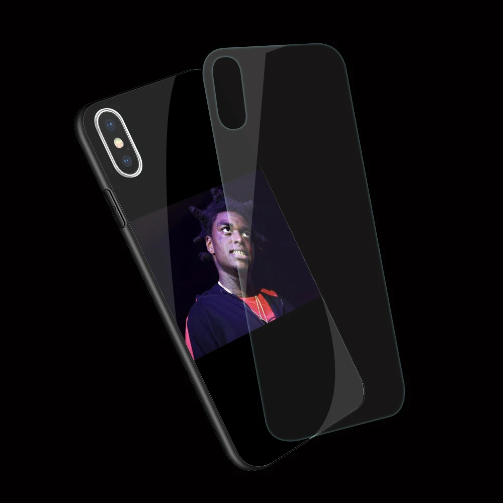 EWAU Kodak черное закаленное стекло чехол для телефона для Iphone 5, 5s, se, 6, 6s 7 8 Plus X XR XS 11 pro Max