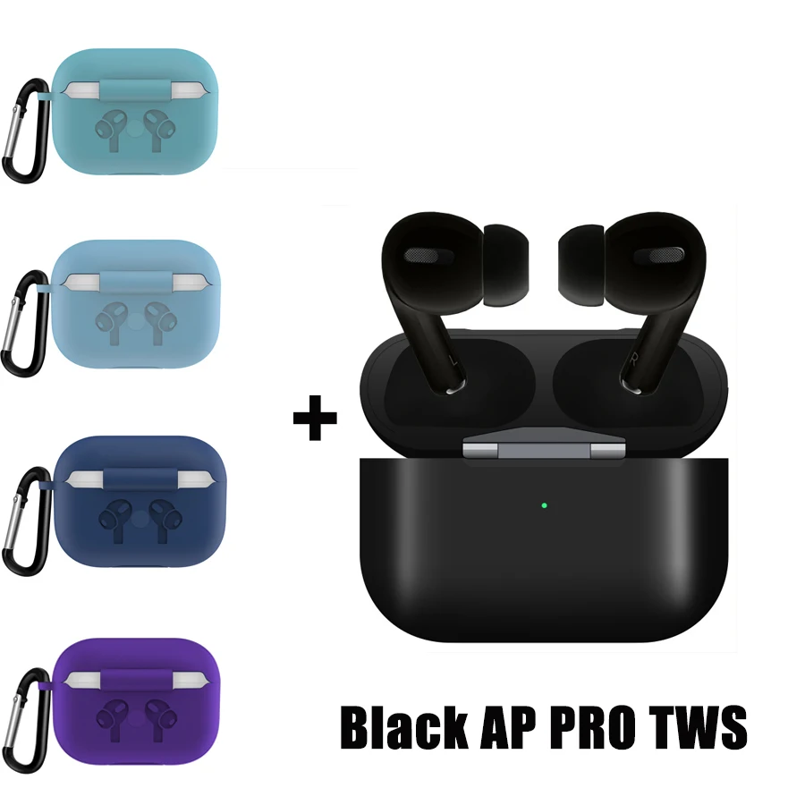 AP PRO TWS Pro черные bluetooth наушники датчик давления PK i100000 MX Pro TWS h1 чип наушники беспроволочная зарядка PK i90000 i200000