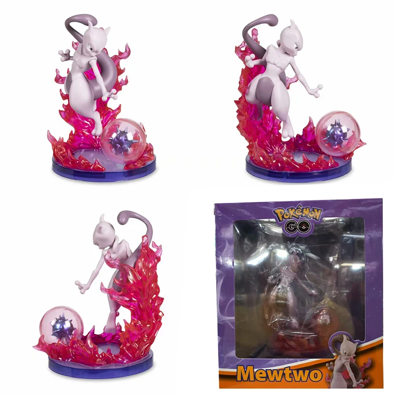 Игрушка для детей TAKARA TOMY Покемон монстр 15 см Mewtwo Genger Коллекционная экшн фигурка