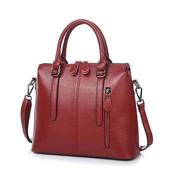 

REALER Handbags Women bags Retro Leisure Tote Bags Designer Female Leather Shoulder Bag Ladies Crossbody Bag with Top-handle