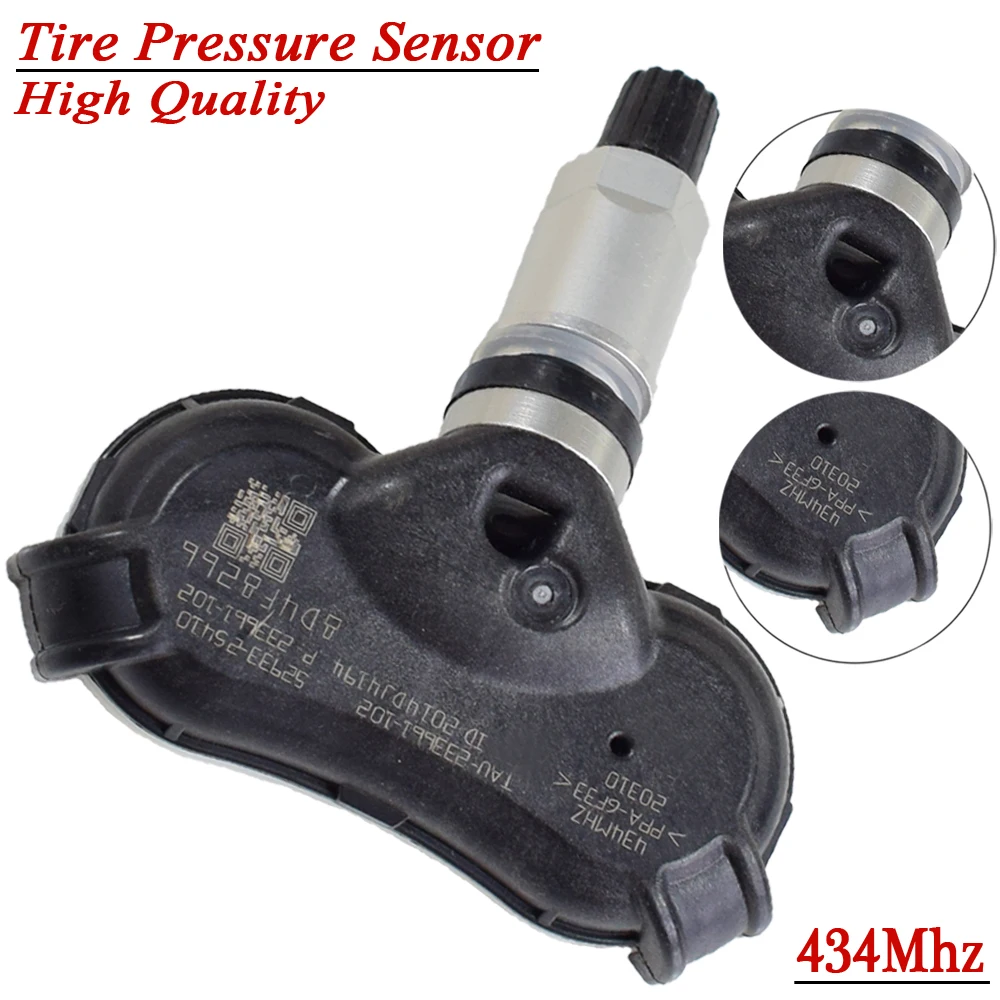 1 шт. 434 МГц датчик давления в шинах TPMS для- hyundai ix35(низкая линия) 2010- Kia Sportage(низкая линия) 52933-2S410