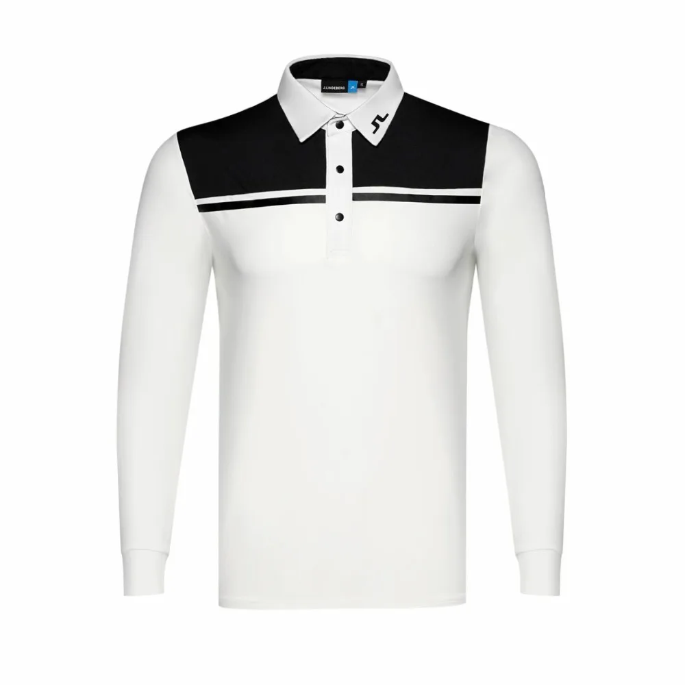 K golf/футболка; сезон весна-осень; одежда для гольфа с длинными рукавами; мягкая и быстросохнущая футболка для гольфа;