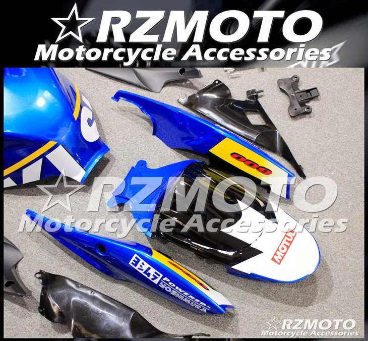 ABS мотоцикл обтекатель комплект для SUZUKI GSXR600 750 K6 2006-2007 год кузов литья под давлением Магазин № 1117