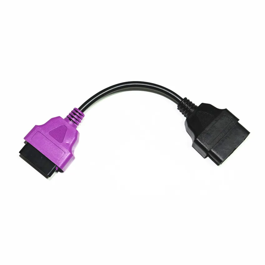 Диагностический Кабель адаптер FiatECUScan OBD2 6 цветов|Кабели и коннекторы для