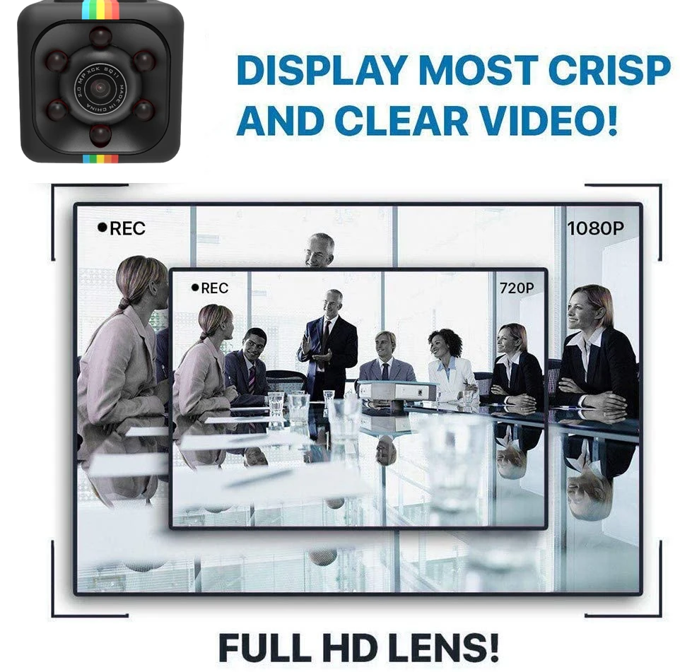 Мини камера 1080P 720P SQ11 с датчиком S1000 видеокамера ночного видения видеорегистратор