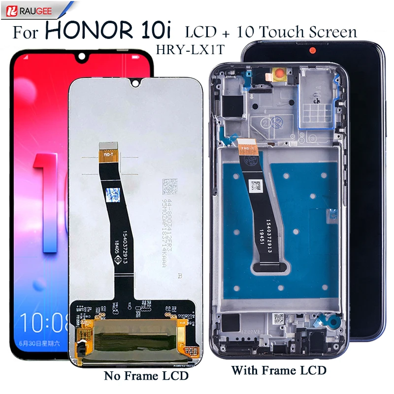 ЖК-экран для Honor 10i 6 21 &quotHRY-LX1T ЖК-дисплей 10 точек касания сменный сенсорный экран