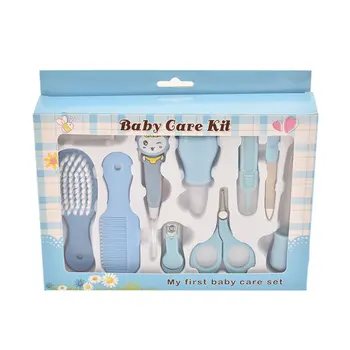 

10pcs Baby Daily Products Baby Care Gift Box Creative Children's Nail Clipper Nail Clipper Baby Care Set