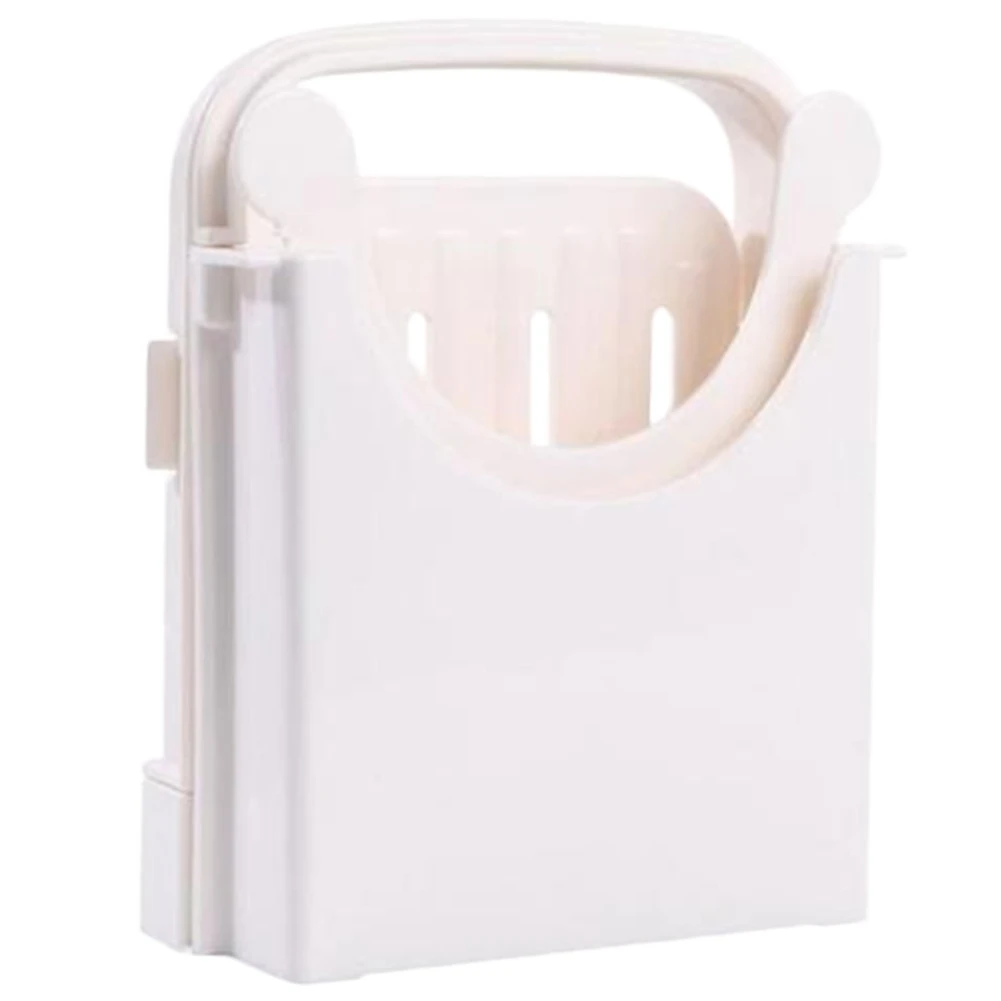 

1Pc Practical White Bread Cutting Guide Thickness Adjustable Bread/Roast/loaf Slicer Bread And Toast Slicer