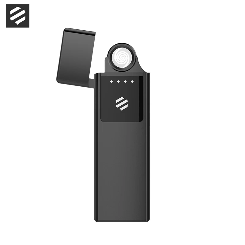 Ультратонкая Электронная зажигалка Beebest с USB зарядкой сенсорный выключатель