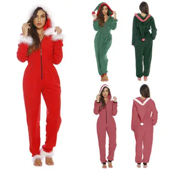 

New Fashion Women Jumpsuit Romper Long Sleeve Casual Pants Playsuit Trousers Outfit Sleepwear