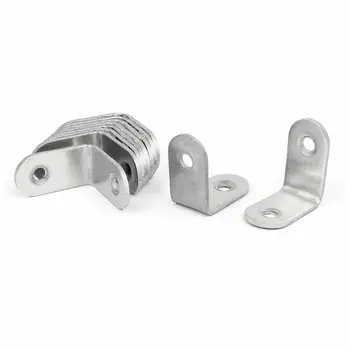 

30mmx30mm Stainless Steel 90 Degree Corner Brace Angle Bracket Connector 10pcs