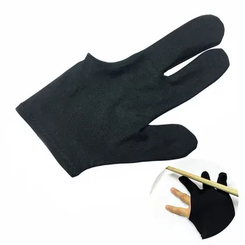 

Three Finger Billiard Gloves Black Billiard Gloves Left Right Hand Universal Gloves Smooth Billiard Pool Table Accessories