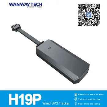 

WanWayTech Waterproof GPS Tracking Tracker H19P Cars Motorcycle Tracking Device Mini Size Easy to Install with Free GPS Software