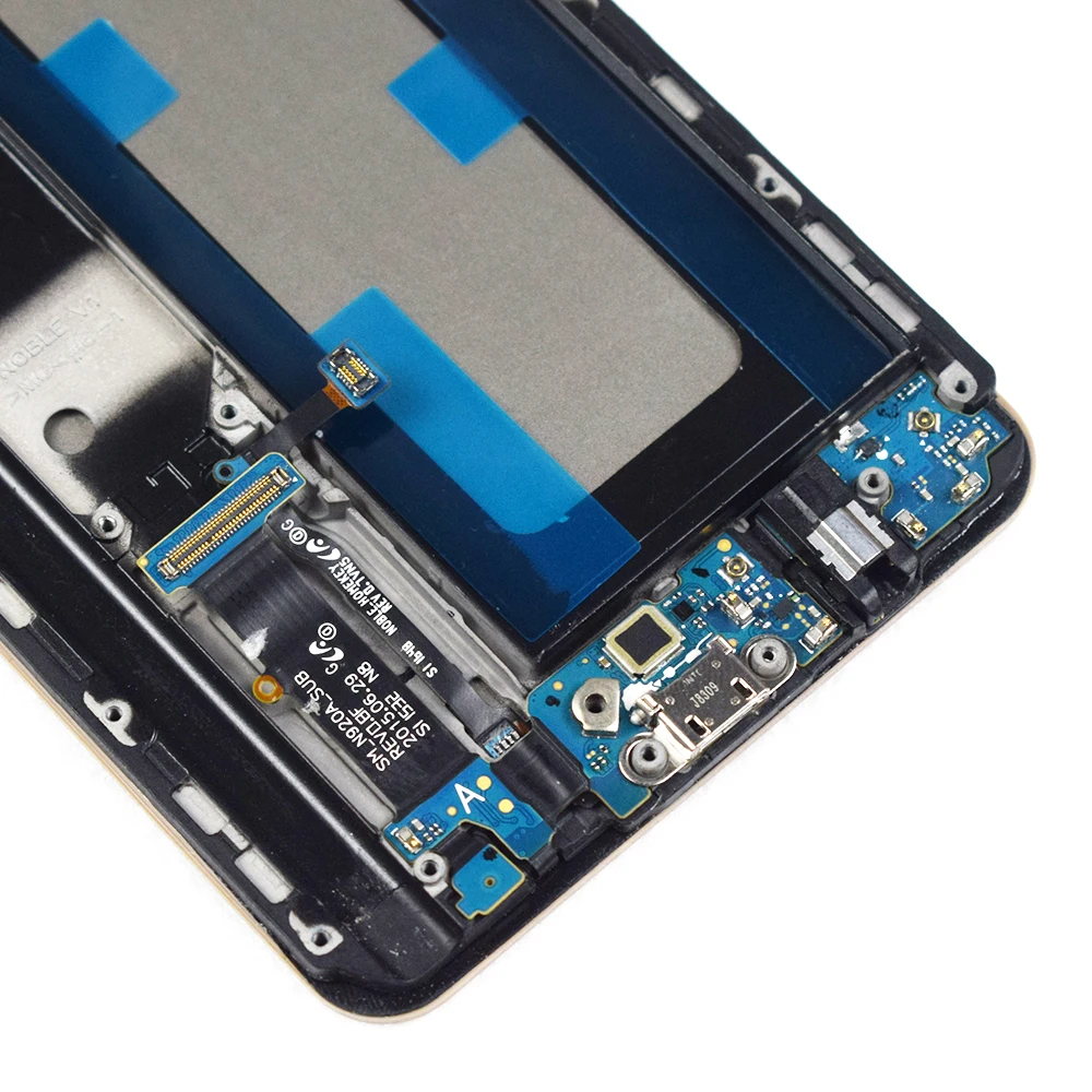Supere Amoled 5,7 ''lcd для SAMSUNG Galaxy Note 5 Note5 Дисплей lcd N920 N920A N920F кодирующий преобразователь сенсорного экрана в сборе