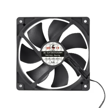 

12cm Big 4 Pin High Speed Desktop Chassis Fan 12V Computer Case Radiator Cooler Classic PC Desktop Laptop Accessaries Supplies