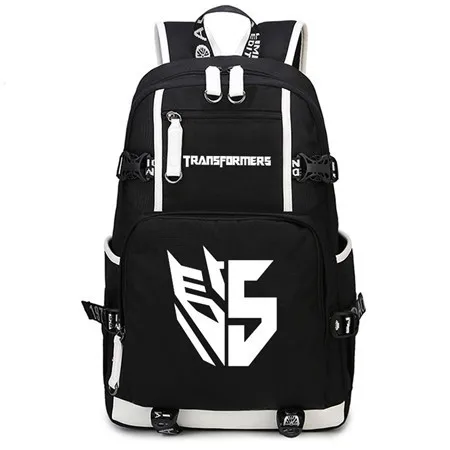 Style30 Трансформеры Детский рюкзак ученик мальчик мультфильм деформация робот подарок школьный От 6 до 16 лет полиэстер водонепроницаемый рюкзак - Цвет: Style30