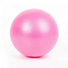 Мини-мяч для йоги и пилатеса взрывозащищенный ПВХ фитбол для стабильных упражнений тренировочный тренажерный зал анти лопнутый и противоскользящий соломенный