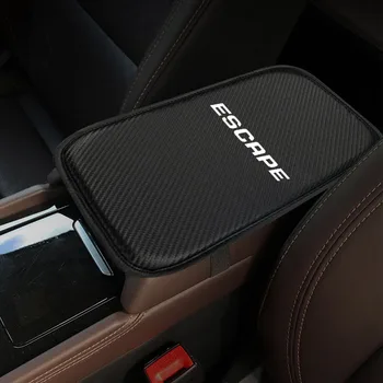 

PU Leather Car Armrest Box Mat Cover For FORD ESCAPE Auto Arm Rest Pad Car-Styling Auto Accessories