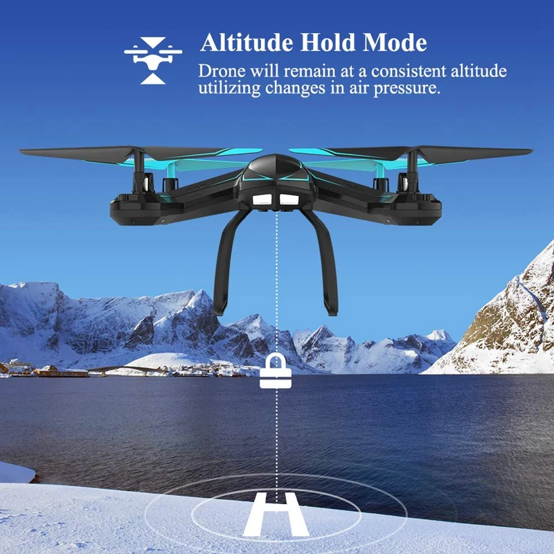 Drone With Camera Fpv 720P Self-Timer Drone Foldable Fixed Four-Axis Drone