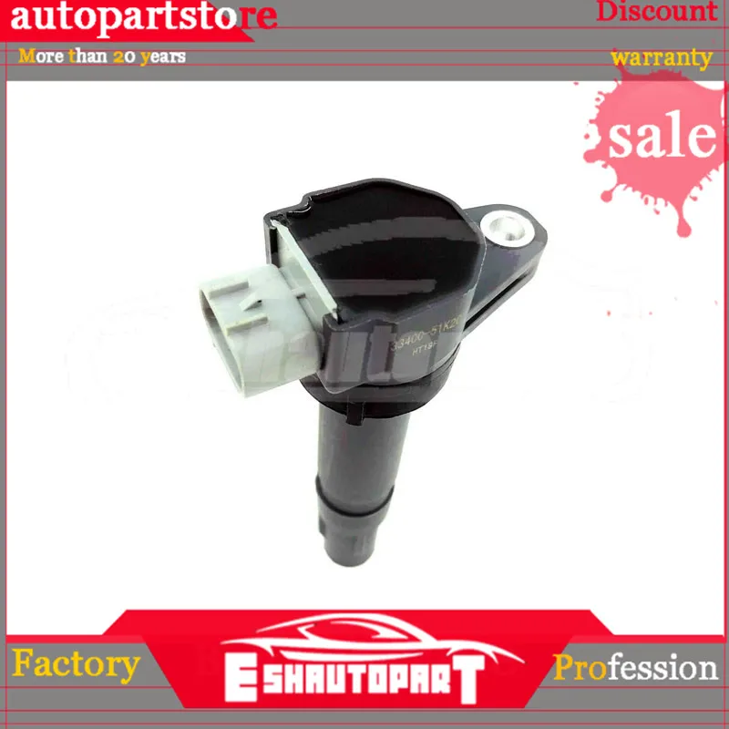 4 шт./лот катушка зажигания UF-634 33400-51K20 33400-51K40 для 2010-2012 Защитные чехлы для сидений, сшитые специально для Suzuki Grand Vitara Kizashi 2.4L SX4 2.0L