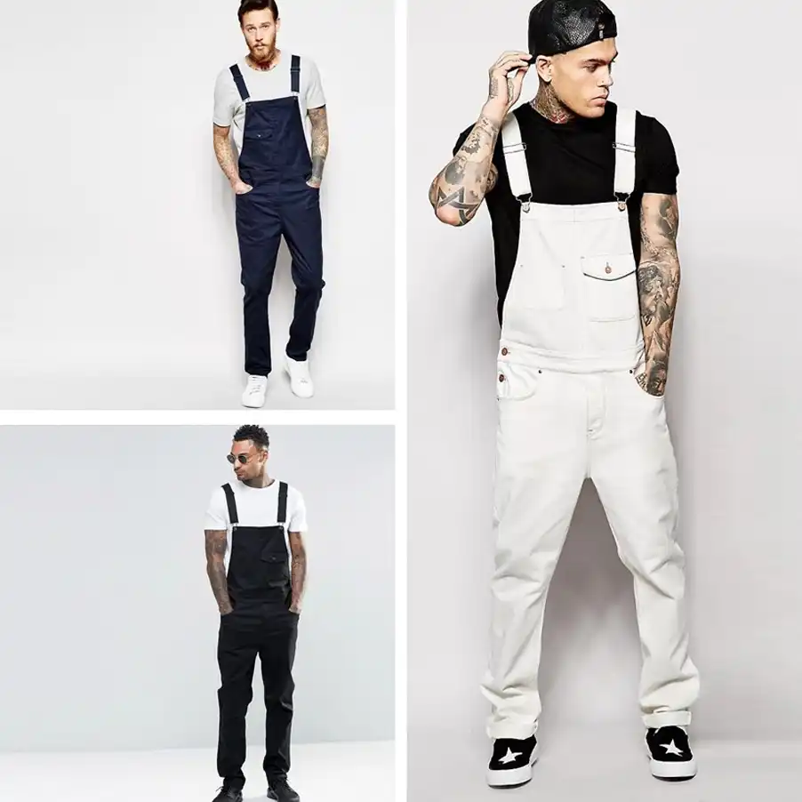 suspender overall jumpsuit