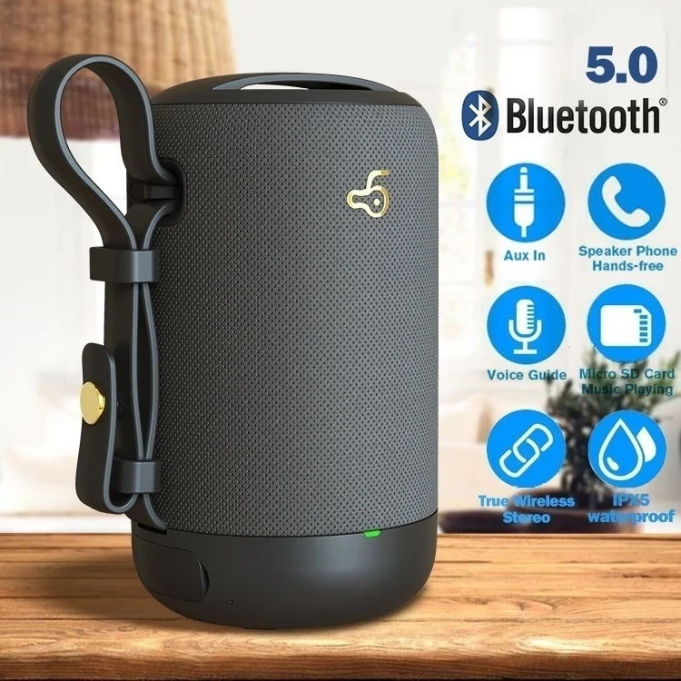 Беспроводной Динамик s бас стерео IPX5 Водонепроницаемый Портативный Bluetooth