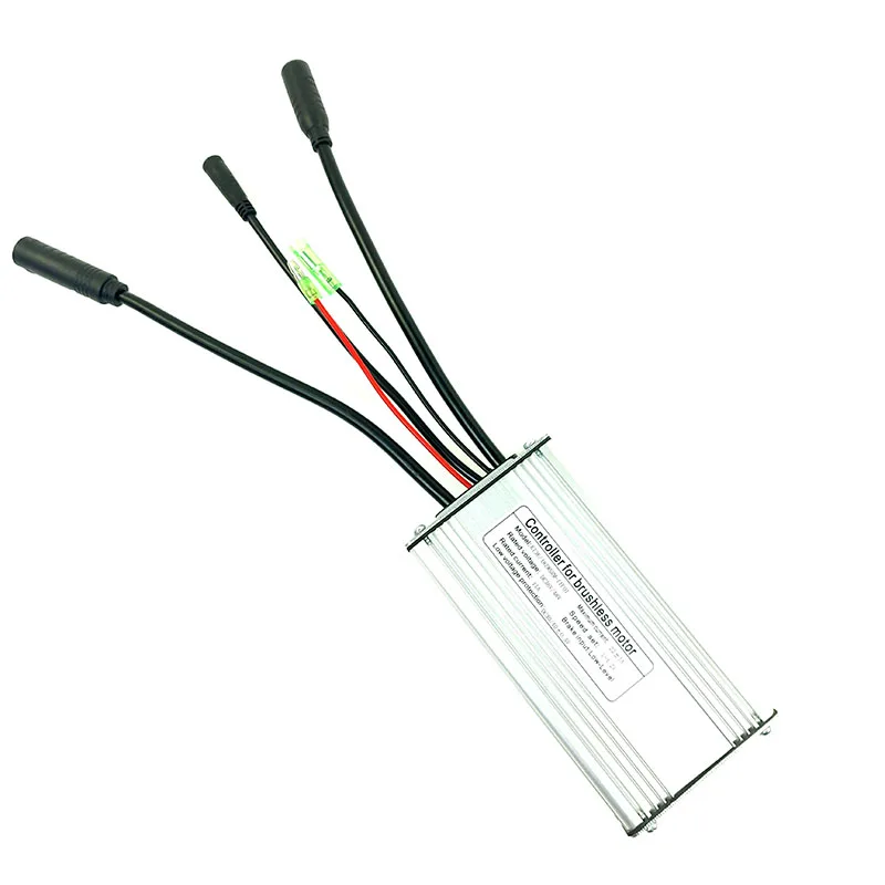 Electric Bicycle Bike Controller DC 36V/48V Sine Wave Waterproof Joint Cable safe reliable Controller