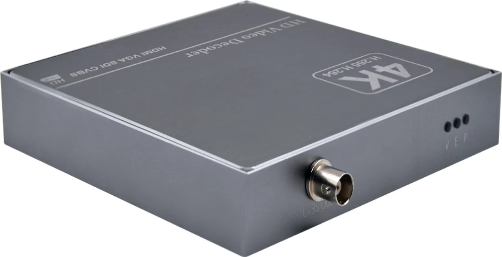 Sdi-декодер RTSP UDP HLS видео ip потоковая передача к SDI HDMI H265 приемник