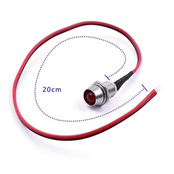 

Replacement Indicator Lights 8mm Lamp Bulb For Car Truck Boat Direct replacement