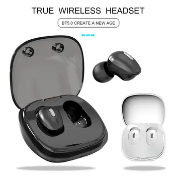 

T2 Mini Wireless Stereo Bluetooth 5.0 Headset CV6.0 Noise Reduction In-ear Earphones Sports Earbud With Charging Box