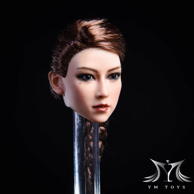 Ymttoys 1/6 YMT020 A/B/C женский Азиатский я голова лепить резьба Fit 1" фигура тела куклы для 12 дюймов женское тело