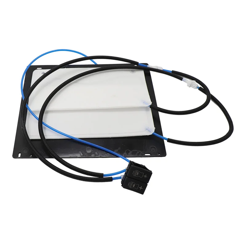 Truck Seat Backrest Lumbar Support with Double Switch and Dual Air