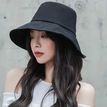

loose Fisherman Hat Women Fashion Wild Holiday Sun Protection Elegant Goddess Fan Minority Casual Style Striped New DMY3624