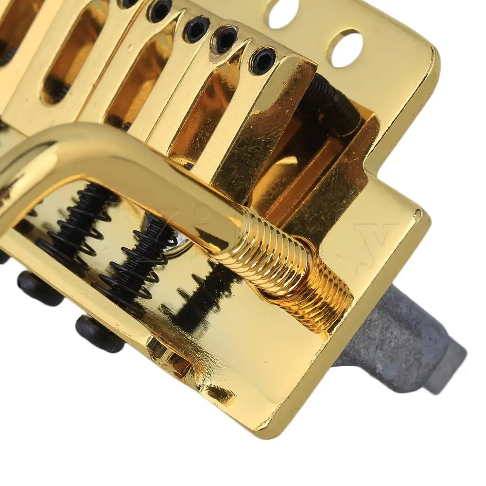 Yibuy набор мостов для электрогитары|gold tremolo|tremolo bridgefor electric guitar |