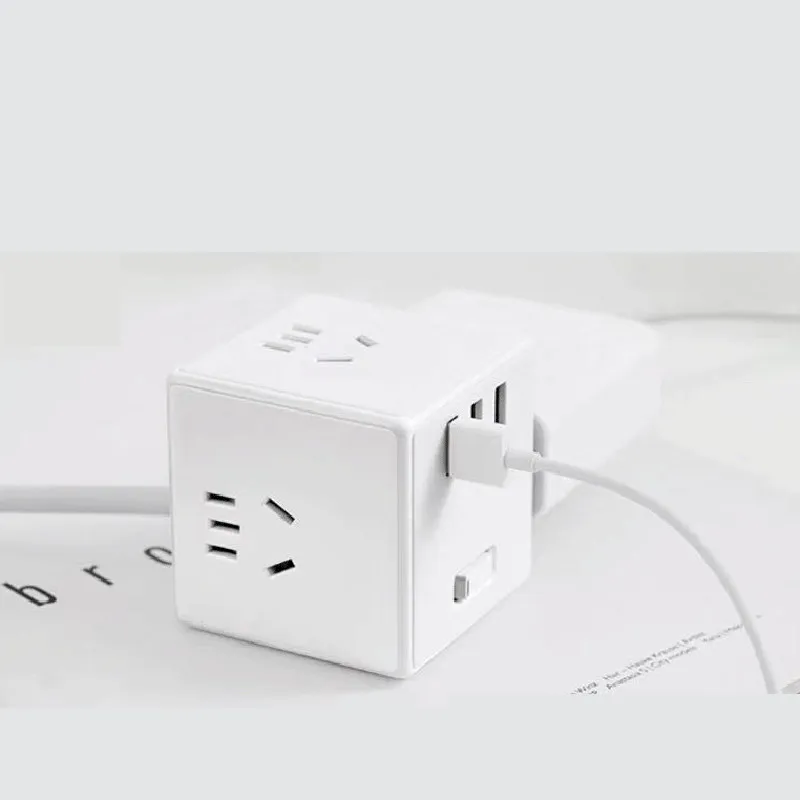 Xiaomi Mijia USB зарядное устройство адаптер питания 6 портов розетка конвертер Экономия пространства розетка для iPhone 11 huawei P30