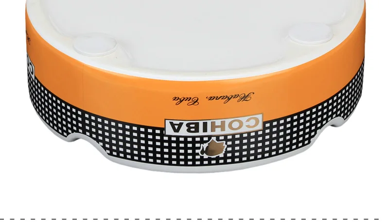 Cenicero portatil de cigarros COHIBA Cenicero de ceramica para el hogar de lujo para tabaco 4 posa bandeja de