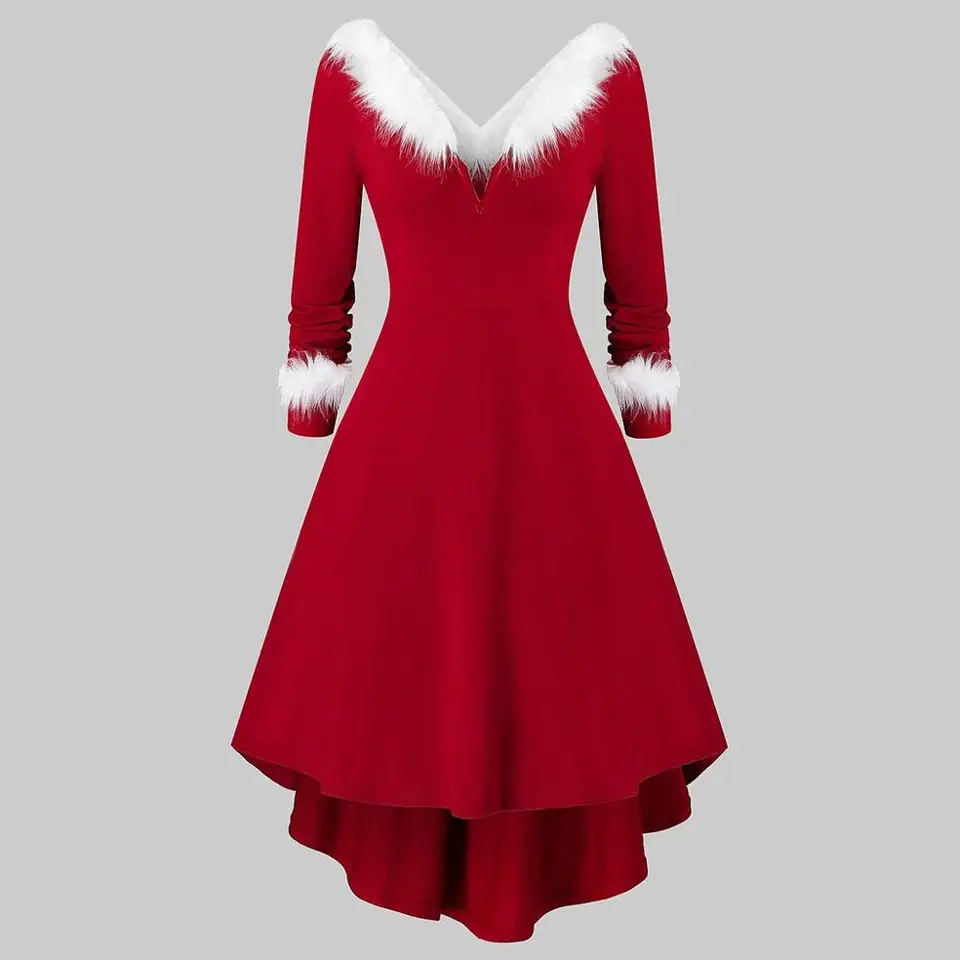 plus size womens christmas dress