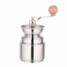 Ручная кофемолка из нержавеющей стали, Мини Бытовая мельница, кофемолка, домашняя кофемашина