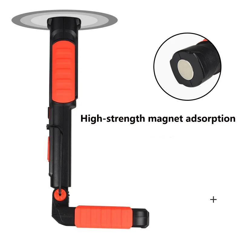 12SMD+ 9LED USB портативный фонарь рабочий фонарик для осмотра факел лампа с магнитом батареи и зажимом для аварийного ремонта автомобиля