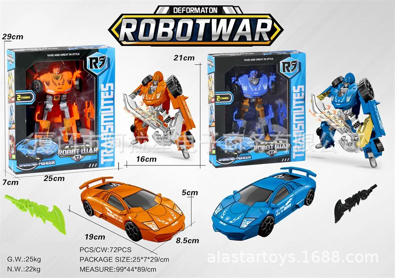 

Transformation Race Car Robot Children'S Educational Toy Transformation Car People Educational Model Car Robot Models