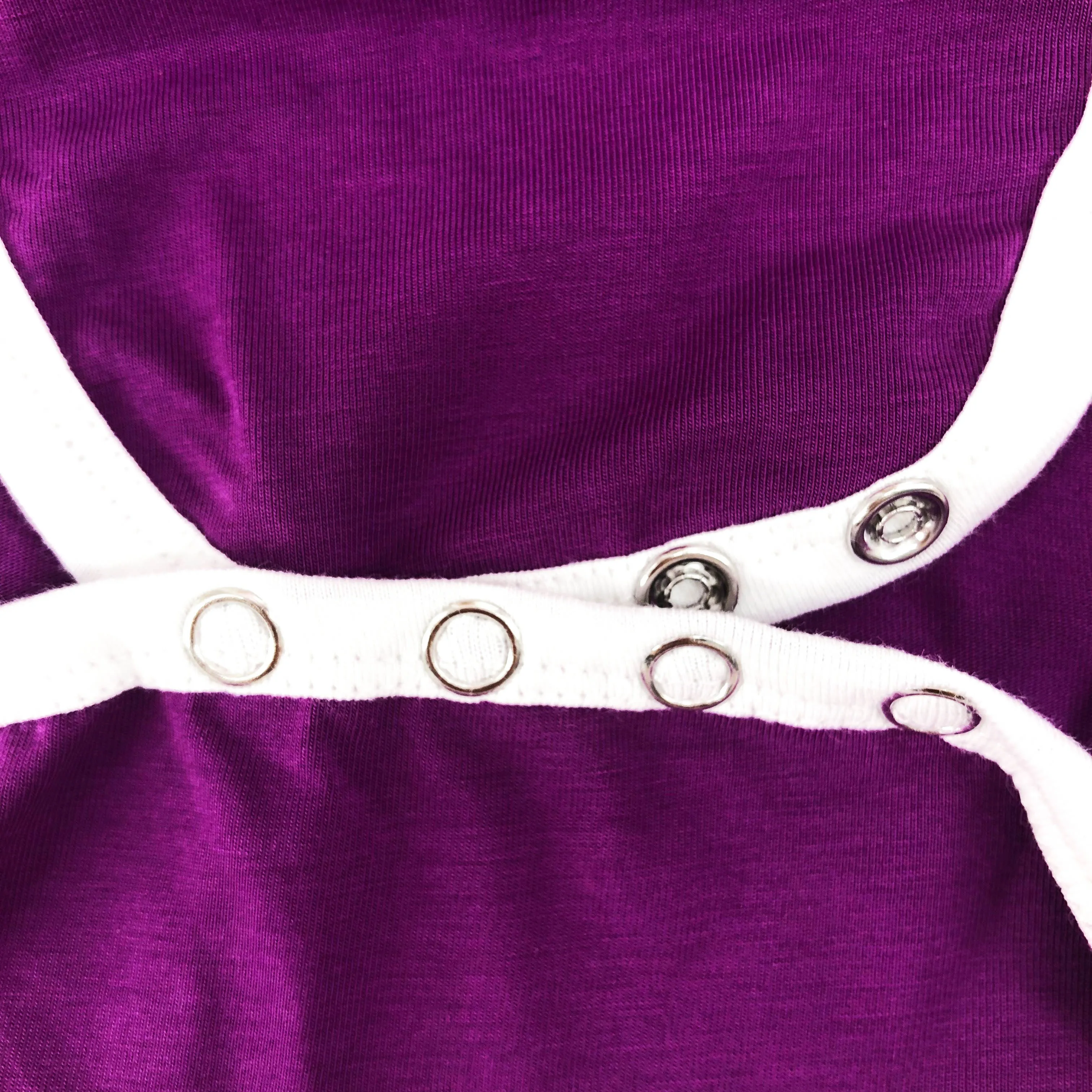 Purple Women ABDL Cotton Onesie Pajamas Romper Crotch Adult Baby Onesie Jumpsuit Ddlg Baby Girl Adult Onesie Romper