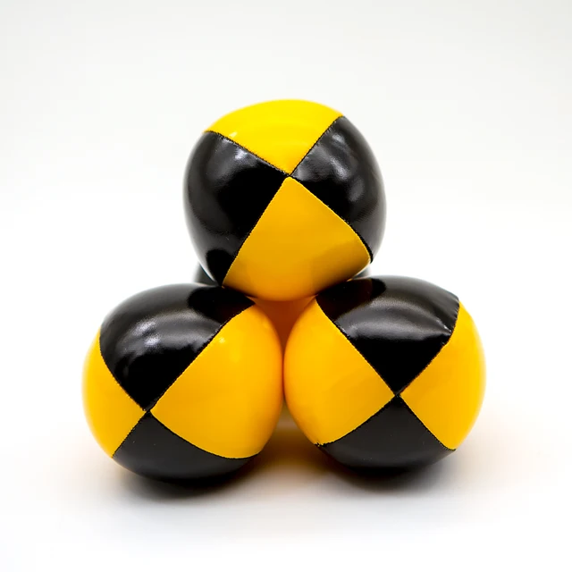 3PCS Net Set Suit Professional Juggling Ball Acrobatics Toss Ball Educational Toy Children Fun Sports Pu Soft Juggling Ball Toys 1