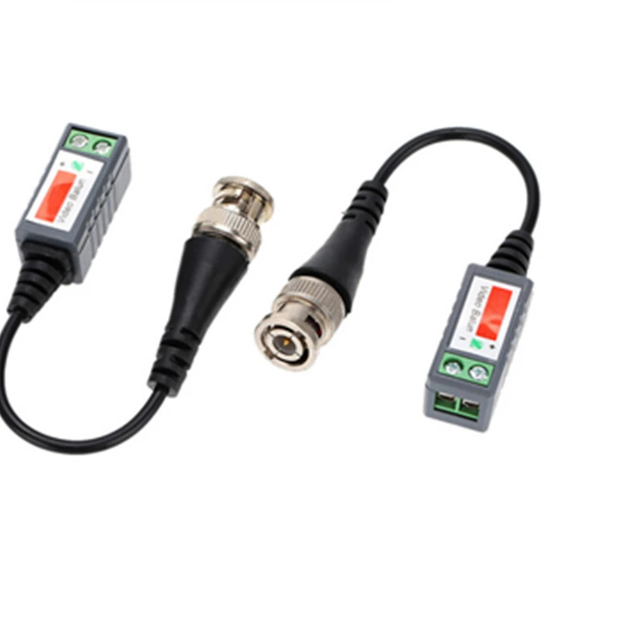 SSICON 10 пар ABS пластик CCTV видео балун UTP балун BNC кабель CAT5 Кабель CCTV аксессуары пассивные трансиверы 2000ft расстояние